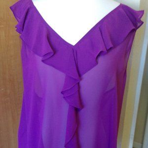 Bisou Bisou Fuchia Blouse